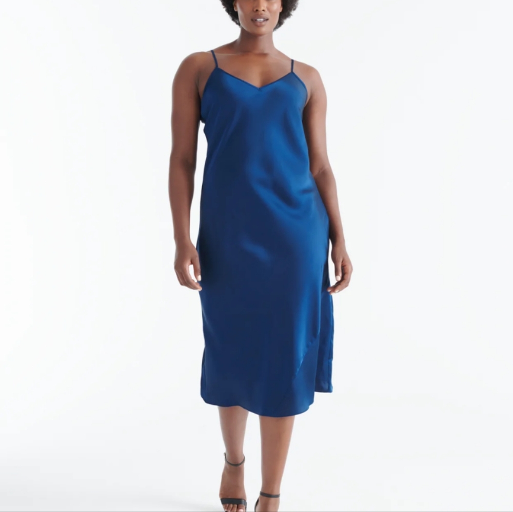 Knix Papaya slip dress